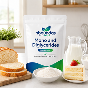 Mono- et diglycérides émulsifiants de qualité alimentaire pour pain, gâteaux, produits laitiers, en vrac, certifiés <span class=keywords><strong>HALAL</strong></span>/KOSHER, durée de conservation de 24 mois - Product Image 2
