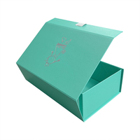 OEM Boîte-cadeau à fermeture magnétique à couvercle rabattable à impression personnalisée Boîte en papier pliable en forme de livre recyclable avec logo