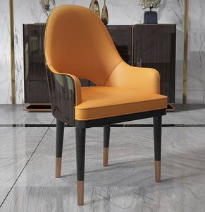 Belle <span class=keywords><strong>chaise</strong></span> de salle à manger vintage à dossier croisé avec fonction de refroidissement classique Home Bar Appartement Entrepôt Meubles Tissu pour salle à manger - Product Image 5