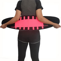 Cinturón de Neopreno TOPTONS Personalizado para Soporte Lumbar, Doble Banda, para Entrenamiento