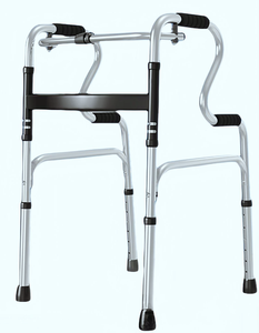 Fauteuil roulant pliable en aluminium pour <span class=keywords><strong>personnes</strong></span> <span class=keywords><strong>handicapées</strong></span>, certifié CE, capacité 100 kg, antidérapant, durable, pour la maison, l'hôpital et la réadaptation - Product Image 2