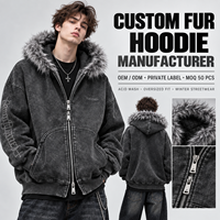Sweat à capuche zippé personnalisé pour homme, délavé à l'acide, avec manches graphiques et doublure matelassée, coupe oversize et carrée, style streetwear, fournisseur en gros pour marques