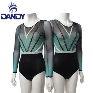 Body per balletto in Spandex personalizzato per bambini ginnastica estiva bambina monopezzo costume da bagno body ginnastica body - Product Image 4