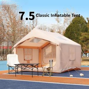 Tente gonflable de haute qualité pour 6 personnes, imperméable, anti-UV, portable, pour le camping familial en plein air, toutes saisons, 7.5 ㎡ - Product Image 3