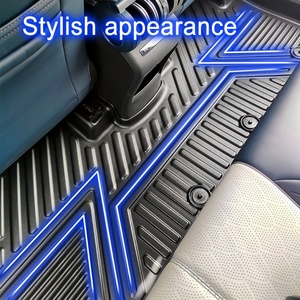 Alfombrillas de Coche Antideslizantes Impermeables Negras al por Mayor, Alfombrillas Traseras para Respaldo de Asiento, Alfombrillas de Goma TPE 3D, Juego Completo de Alfombrillas para Renault - Product Image 5