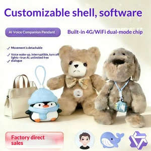 Robot Giocattolo Intelligente AI Deepseek in Peluche Corto, Altezza 31cm-50cm, con Funzione di Conversazione e Educazione Precoce, Compagno Vocale - Product Image 5