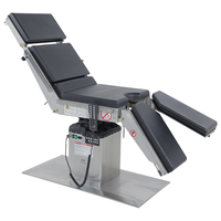 Table chirurgicale électrique MT PU avec plateau en résine phénolique et frein manuel pour urologie et chirurgie thoracique