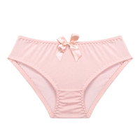 Sous-vêtements bon marché pour femmes, culottes roses pour filles, nuisette sexy avec nœud, sous-vêtements pour femmes
