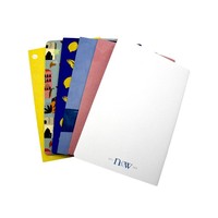 Cuadernos Cosidos Blancos con Logotipo Personalizado Ecológicos al por Mayor, Tamaños A4, A5, B5 y Personalizados, con Rayas Anchas y Apertura Plana para la Escuela y la Oficina