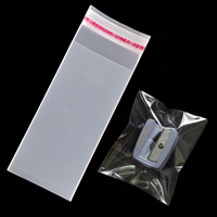 Sacs BOPP transparents auto-adhésifs personnalisés en gros pour vêtements, t-shirts, verre et papier - Emballage cadeau et artisanat imperméable