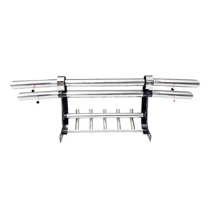 Pare-chocs avant en acier inoxydable 201 SS avec <span class=keywords><strong>barre</strong></span> de protection et éclairage pour Hilux Vigo Revo, FJ120, FJ150, RAV4, Fortuner (vente en gros) - Product Image 5