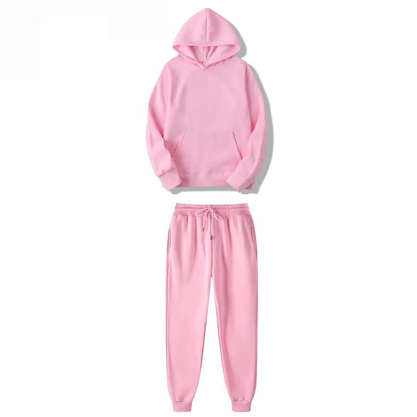 Thể Thao Tùy chỉnh Hoodie và theo dõi quần Sweatpants Set cho nam giới hoodie Set