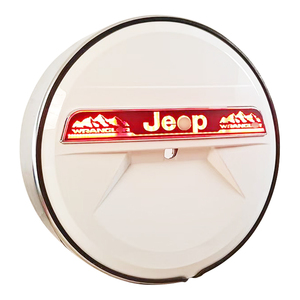 Couverture de <span class=keywords><strong>pneu</strong></span> de secours en ABS durable de haute qualité avec lumières LED pour la décoration et la protection des pneus de voiture <span class=keywords><strong>JEEP</strong></span> <span class=keywords><strong>Wrangler</strong></span> JL JK - Product Image 1