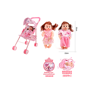 Lucky Toys Juguete Babydoll Poussette Jogger Baby Carriage Play Toy Baby Doll Poussette pour les tout-petits - Product Image 2