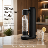 Machine à eau gazeuse KT-168A, compatible avec les bouteilles de CO2, pour comptoir, idéale pour restaurants et marques privées