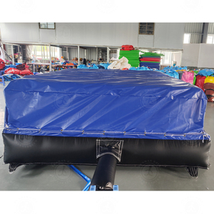 <span class=keywords><strong>Parc</strong></span> de trampoline commercial couverture souple atterrissage Airbag mousse Pit Jump Airbag gonflable gymnastique saut Airbag - Product Image 3