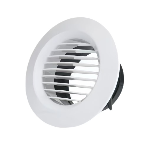 KCVENTS Air Conditioning Round Panel Face High Abs Plastic Vent Outlet Office Hotel Ceiling Diffuser Ventilation System