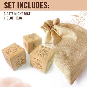 Naughty Date Night Idea Dados <span class=keywords><strong>de</strong></span> madera <span class=keywords><strong>Aniversario</strong></span> Pareja Regalos Novio Novia Navidad Día <span class=keywords><strong>de</strong></span> San Valentín Regalos Esposa Marido - Product Image 2
