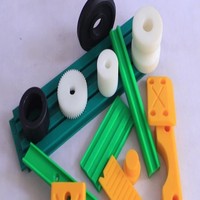 Fournisseur d'usine, blocs de guidage personnalisés pour convoyeurs à chaîne, résistants aux chocs, blocs d'usure en nylon OEM