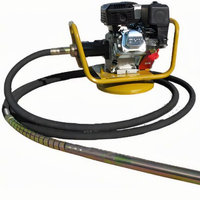 JOVE 220V/380V Diesel/Benzinmotor Betriebener Externer Horizontaler Zementvibrator Hocheffizient 6500 U/min 23kg 1 Jahr Garantie