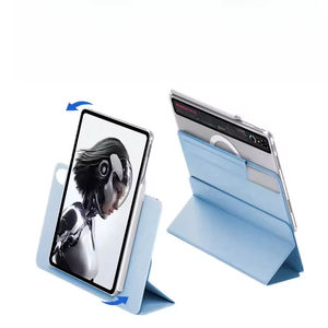 Funda Magnética para Tablet ZTE Red Magic Astra 2025 de 9.06 Pulgadas, Funda con Soporte Triple Plegable de PU para Tablet RedMagic 3 Pro de 9.06 Pulgadas - Product Image 4