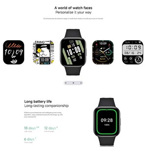 Reloj Inteligente Redmi Watch 6 Active de 41 mm con Pantalla AMOLED, Monitor de Ritmo Cardíaco, Monitor de Sueño, GPS, NFC, Correa de Silicona Unisex - Product Image 5