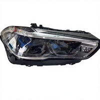 Pièces automobiles adaptées pour BMW X5 G05 X6 G06 2019-2022. Le système d'éclairage automobile adopte des phares LED laser bleus 12V.