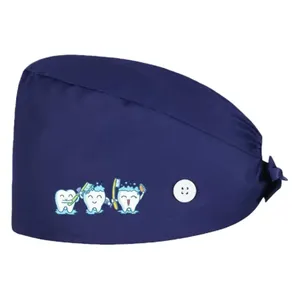 Gorros Médicos de Algodón Más Vendidos de HWN para Hombres y Mujeres - Adecuados para Esteticistas Dentales, Salas de Quimioterapia y Áreas de Atención - Product Image 6