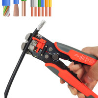 Kit d'outils manuels automatiques 260 pièces pour coupe-câbles à compression à froid, pince à sertir, dénudeur de fils et pinces à dénuder