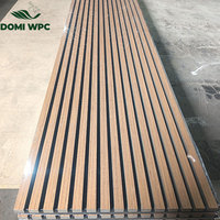 Paneles Acústicos de Pared Personalizados para Interiores, Paneles Acústicos con Acabado de Madera y Tablero Absorbente de Sonido de Fibra de Poliéster