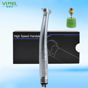 หัวกรอฟันความเร็วสูง VIMEI รุ่น W03 แบบ 2 รู 4 รู วัสดุทองแดง พร้อมไฟ LED สำหรับใช้ในคลินิกทันตกรรม - Product Image 1