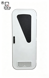 RV-Eingangstür aus Aluminiumlegierung mit speziellem 3-Punkt-Versteckverriegelungssystem, Einzelverglasung aus Acrylglas, E-Prüfzeichen, DOT, OEM, ODM, Marke <span class=keywords><strong>BOLUDE</strong></span> - Product Image 2