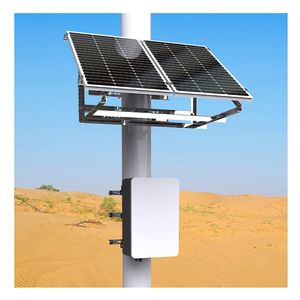 Kit di Alimentazione <span class=keywords><strong>Solare</strong></span> per Telecamere di Sicurezza, Batteria Lifepo4 25.6V, Sistemi di Monitoraggio Esterno WiFi per Internet Satellitare Starlink - Product Image 2