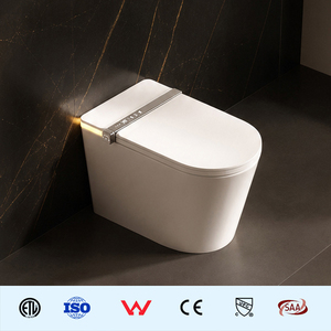 Inodoro WC Contemporáneo Inteligente para Baño, Sanitarios Modernos, Inodoros Elongados Inteligentes - Product Image 2