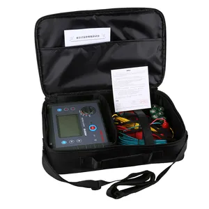 FR3010 Precise Instrument With Light Weight Compact Accuracy Grounding Tester Earthing Of Digital Resistance Tester