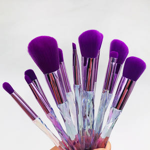 Brochas de <span class=keywords><strong>Maquillaje</strong></span> de <span class=keywords><strong>Diamante</strong></span>, 10 Piezas, Soporte para Brochas de <span class=keywords><strong>Maquillaje</strong></span>, Juego de Brochas de <span class=keywords><strong>Maquillaje</strong></span> en Oferta - Product Image 4