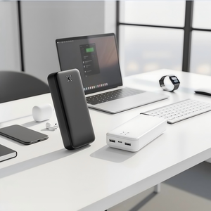 <span class=keywords><strong>แบ</strong></span><span class=keywords><strong>ต</strong></span><span class=keywords><strong>สำรอง</strong></span>พกพา OEM โลโก้แบรนด์ ความจุ 10000mAh <span class=keywords><strong>แบ</strong></span><span class=keywords><strong>ต</strong></span>เตอรี่ลิเธียมโพลิเมอร์ รองรับการชาร์จไร้สาย ชาร์จเร็ว ช่องเสียบ USB คู่ ช่องเสียบ Micro USB - Product Image 2