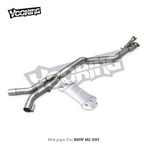 Tuyau intermédiaire en acier inoxydable OBM 304 pour BMW <span class=keywords><strong>M2</strong></span> G87 3.0T 2023 tuyaux d'échappement de course système d'échappement de voiture tuyaux de 3.5 pouces usine directe - Product Image 6