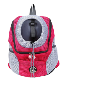 Modern Fashion Pet Travel <b>Backpack</b> Double Shoulder Portable Breathable Outdoor Carrier for Dogs <b>Cats</b> Polyester Animal Print - Product Image 2