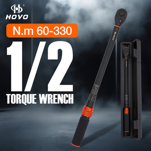 Chiave Dinamometrica a Cricchetto <span class=keywords><strong>HOYO</strong></span> 1/2" Metrica, Industriale OEM 60-330 Nm, 72 Denti, Trattamento Nero, Acciaio Legato Professionale - Product Image 1