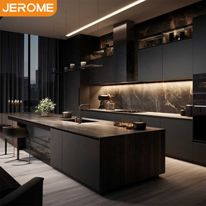 Armario Organizador <span class=keywords><strong>de</strong></span> Madera Ecológico Moderno Jerome Supplier, Mueble <span class=keywords><strong>de</strong></span> <span class=keywords><strong>Cocina</strong></span> <span class=keywords><strong>de</strong></span> Resina <span class=keywords><strong>con</strong></span> Grifo, Cajón Deslizable y Bisagras Incluidas - Product Image 2