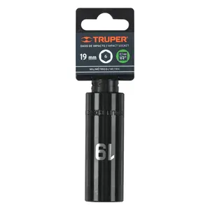 BOX 6 Douilles longues 1/2" à six pans 19mm, TRUPER - Product Image 3
