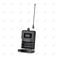 Monitor In-Ear Inalámbrico UHF AC-300 de Baja Latencia, Estéreo Profesional de un Solo Canal, Alcance de 50-70M para Espectáculos de Bandas y Actuaciones en Escenario