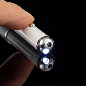 Perlengkapan kantor promosi 0.5mm pena sentuh layar Logam tinta hitam lampu LED infra merah pena iklan kustom dengan Logo - Product Image 4