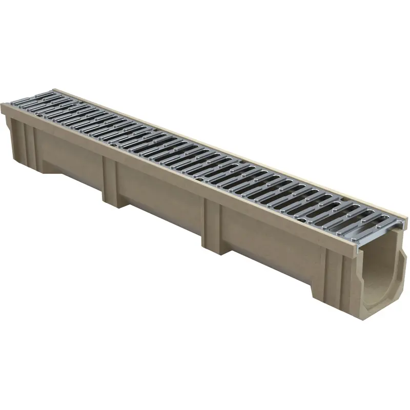 Hot selling surface drainage channel grate concrete channel drain and ditch for water drain