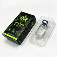 Boîtes d'emballage personnalisées imprimées refermables écologiques pour flacons de 3 ml, 5 ml, 10 ml, boîtes de rangement pour 1 ou 2 flacons et autocollants
