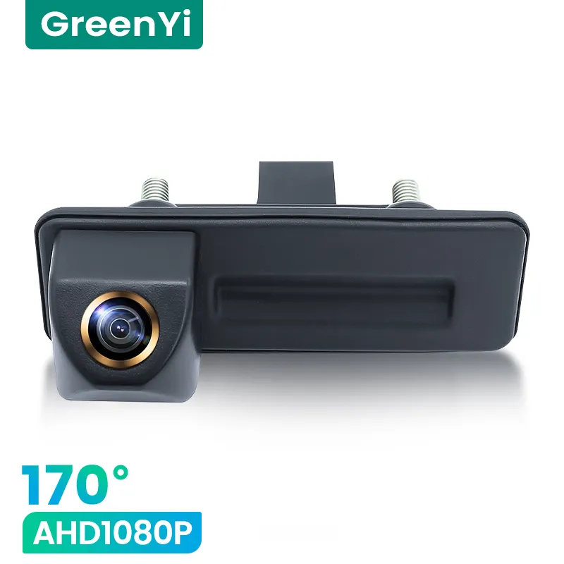 GreenYi 170 HD 1080P araba dikiz kamera için Skoda Roomster Fabia Octavia Yeti hızlı süper Audi A1 a4L A3 gece görüş