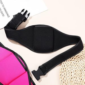 Ceinture de fitness réglable avec <span class=keywords><strong>pochette</strong></span> pour microphone, sangle anti-chute, sac banane étanche en néoprène pour professeur de fitness et orateur - Product Image 2