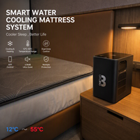 Système intelligent de refroidissement et de chauffage de lit à base d'eau, surmatelas double zone pour la maison, l'hôtel et les marques privées