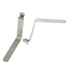 Nhà Máy Mùa Xuân Các Bộ Phận Máy V Hình Dạng Kim Loại Mùa Xuân Clip Nút Thép Không Gỉ Lều Cực Mùa Xuân Clip Nút - Product Image 4